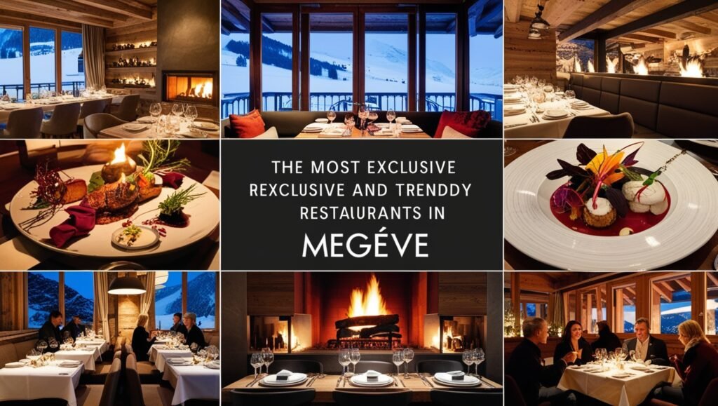 The Hottest Restaurants in Megève You Shouldn’t Miss